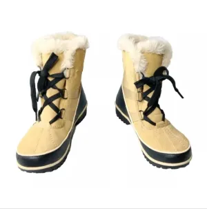 Sorel  Tivoli II Curry Tan Winter Boots Waterproof Women's Size 6