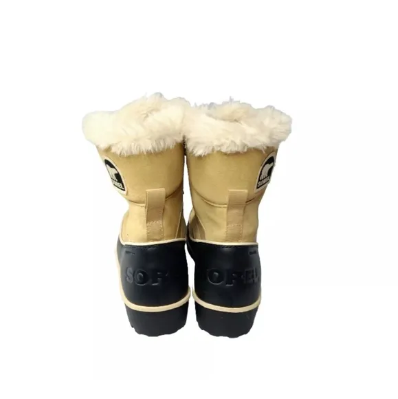 Sorel  Tivoli II Curry Tan Winter Boots Waterproof Women's Size 6