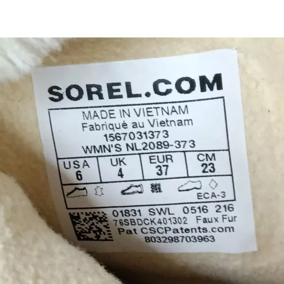 Sorel  Tivoli II Curry Tan Winter Boots Waterproof Women's Size 6