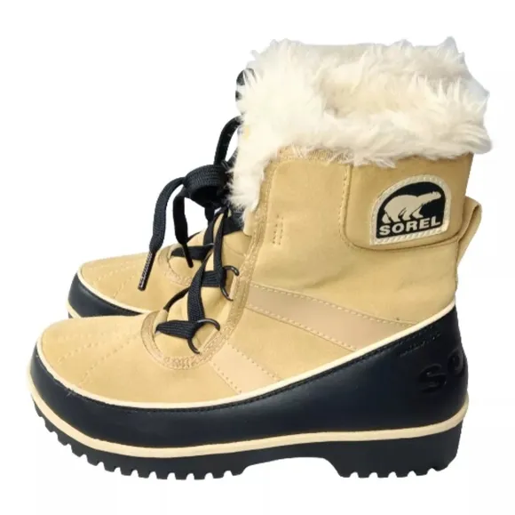 Sorel  Tivoli II Curry Tan Winter Boots Waterproof Women's Size 6