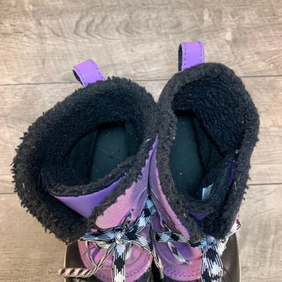 Sorel Tivoli Mid Purple Big Girls Boots 7