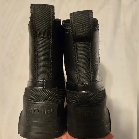 Sorel Women's Brex Shelsea Waterproof Boot Color Black Side 6
