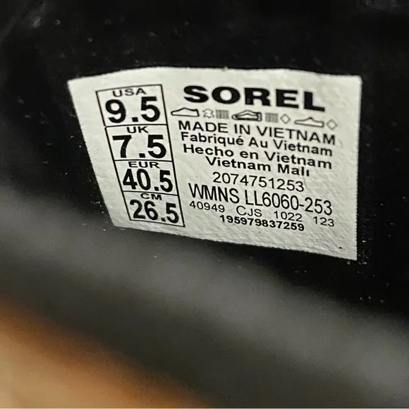 SOREL |  Women's Brex Waterproof Chelsea Boots In Tawny Tan Size 9.5 NWOB