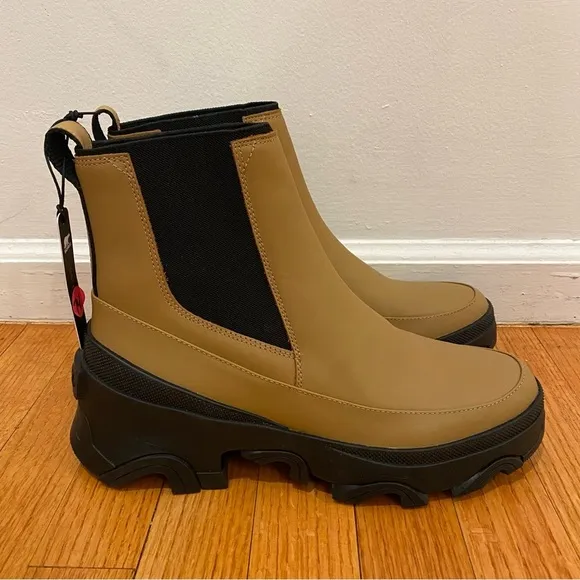 SOREL |  Women's Brex Waterproof Chelsea Boots In Tawny Tan Size 9.5 NWOB