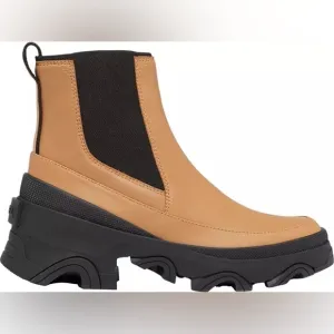 SOREL |  Women's Brex Waterproof Chelsea Boots In Tawny Tan Size 9.5 NWOB