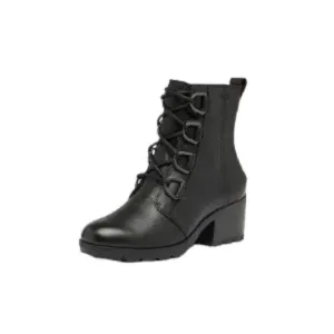 Sorel Women's Cate Waterproof Lace Boot Black 6 NWT