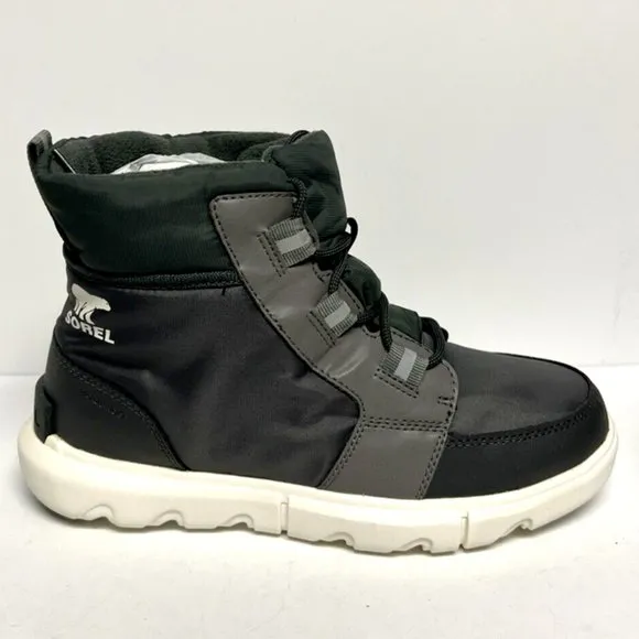 Sorel Women's Explorer II Carnival Waterproof Boots Gray, Size 8.5 M