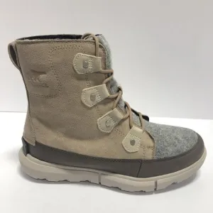 Sorel Women’s Explorer II Joan Felt Waterproof Winter Boots Taupe, Size 9.5 M