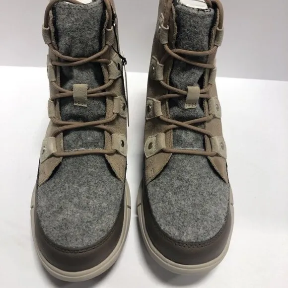 Sorel Women’s Explorer II Joan Felt Waterproof Winter Boots Taupe, Size 9.5 M