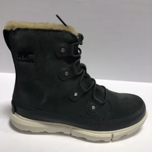 Sorel Women’s Explorer Joan II, Gray Waterproof Winter Boots, Size 10M