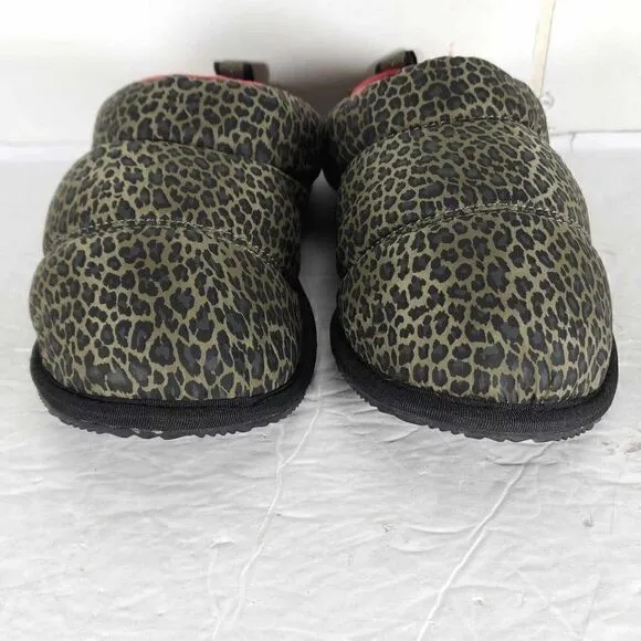 Sorel Women’s Go Bodega Run US8 Animal Print Lined Indoor/Outdoor Slippers