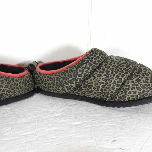 Sorel Women’s Go Bodega Run US8 Animal Print Lined Indoor/Outdoor Slippers