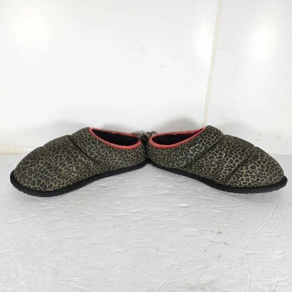 Sorel Women’s Go Bodega Run US8 Animal Print Lined Indoor/Outdoor Slippers