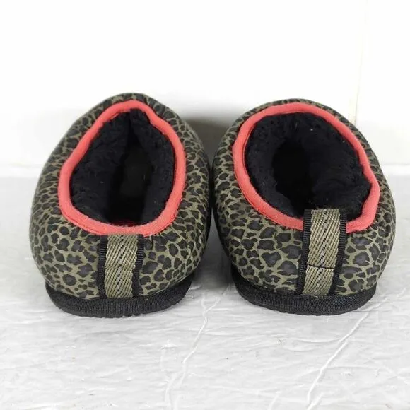 Sorel Women’s Go Bodega Run US8 Animal Print Lined Indoor/Outdoor Slippers