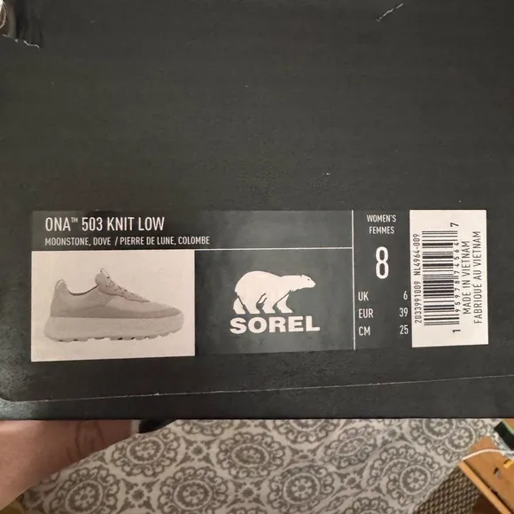 Sorel Women's ONA 503 Knit Sneakers size 8 (New in Box)