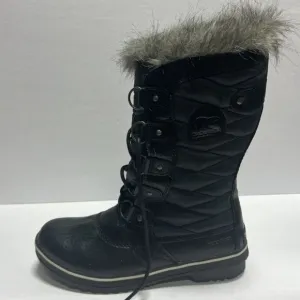 Sorel Women’s Tofino II, Black Waterproof Winter Boots, Size 9.5 M