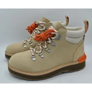 Sorel Womens Size 8.5 Hi Line Hiker Major Ceramic Suede Waterproof Mid Boots