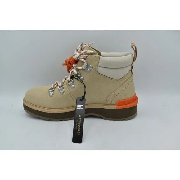 Sorel Womens Size 8.5 Hi Line Hiker Major Ceramic Suede Waterproof Mid Boots