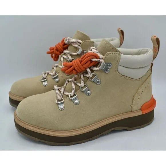 Sorel Womens Size 8.5 Hi Line Hiker Major Ceramic Suede Waterproof Mid Boots