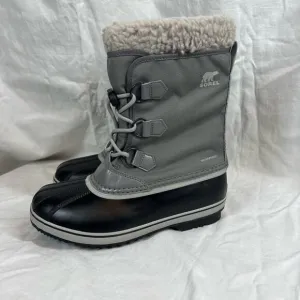 Sorel yoot pac nylon quary dove waterproof snow boots winter boots NWOB