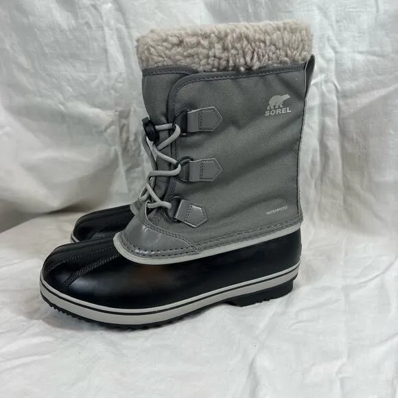 Sorel yoot pac nylon quary dove waterproof snow boots winter boots NWOB