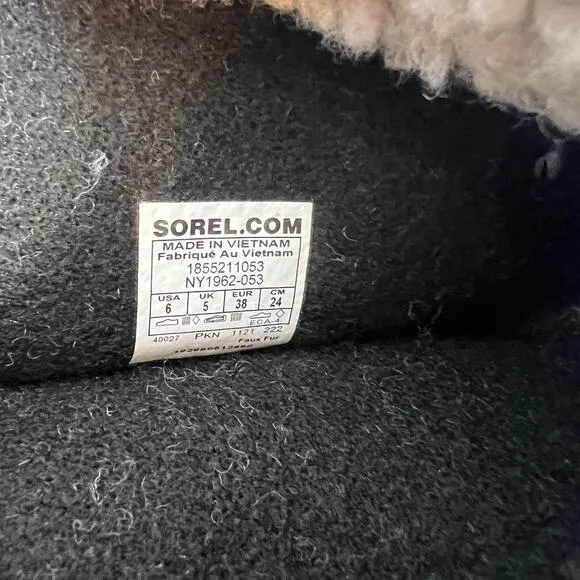 Sorel yoot pac nylon quary dove waterproof snow boots winter boots NWOB