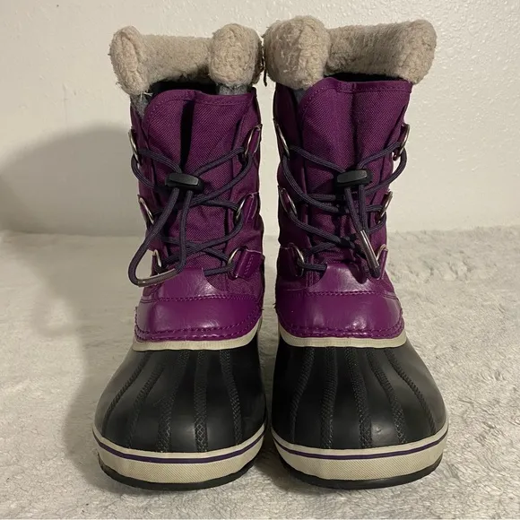 Sorel Yoot Pac Nylon Waterproof Boots Big Kids Size 5/Women’s Size 6