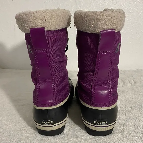 Sorel Yoot Pac Nylon Waterproof Boots Big Kids Size 5/Women’s Size 6