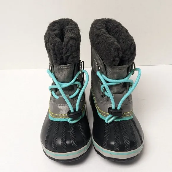 Sorel Yoot Pac Nylon Waterproof Snow Boots, Grey, Toddlers 10 M