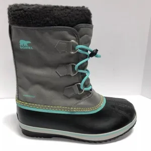 Sorel Yoot Pac Nylon Waterproof Winter Boots, Girls’ Size 7 M