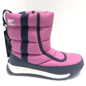 Sorel Youth Whitney II Puffy Mid Boots Pink, Girls’ Size 4 M