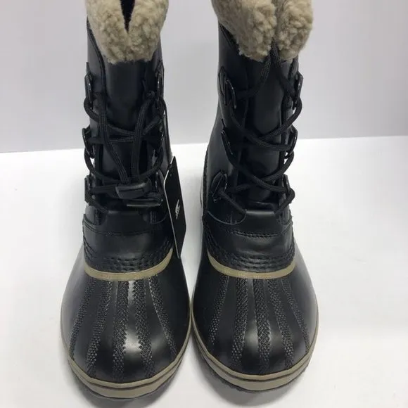 Sorel Youth Yoot Pac TP, Black Waterproof Winter Boots, Kids’ Size 4M