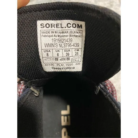 Sorel Blue/Black Out N About Waterproof Boots Women's Size 8  NL3796-439