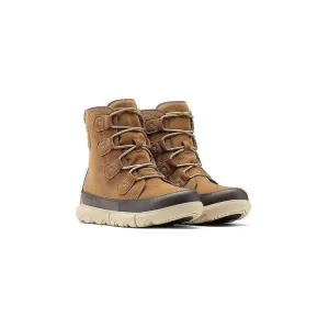 Sorel Explorer 1978991 Combat Mens 10 Delta Jet Leather Waterproof Boots EEE3473