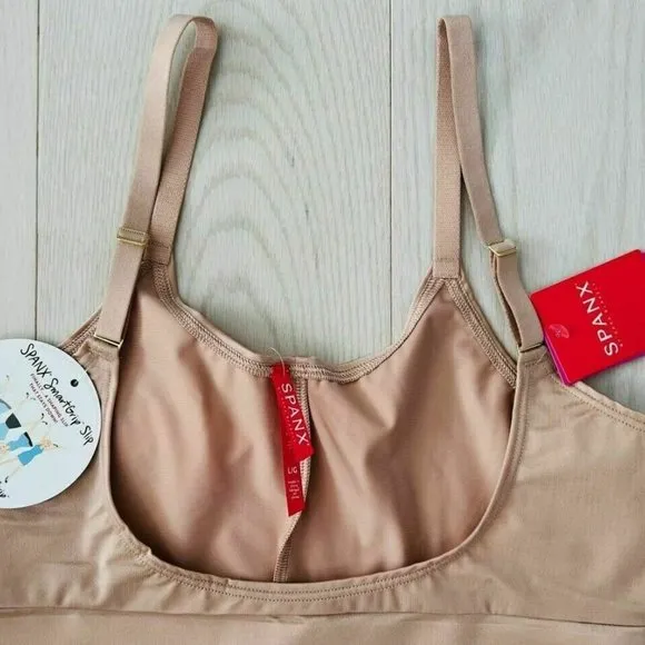 Spanx 10178R Open Bust Slip Dress in Foundation