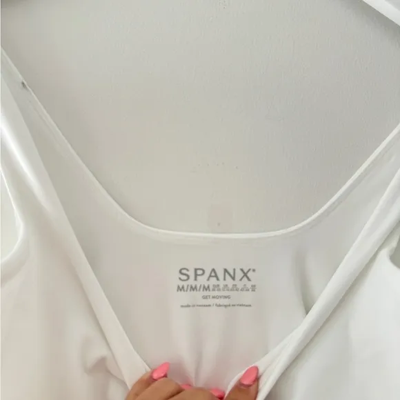 SPANX White Get Moving Mini Dress M