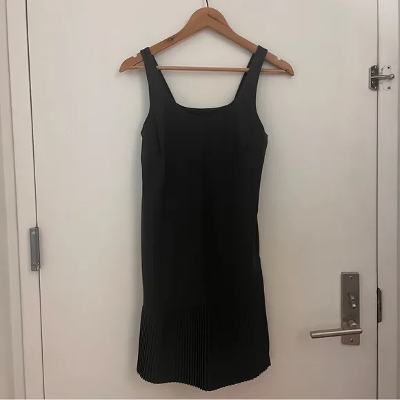 Spanx Yes, Pleats! Dress in Color Pine Stone