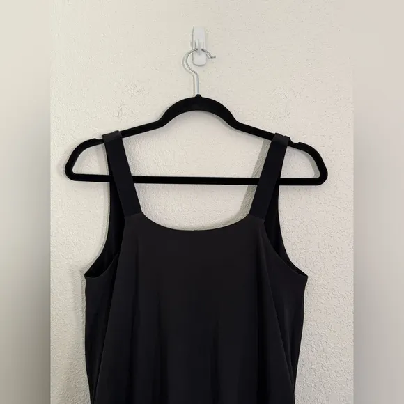 SPANX Yes Pleats Skort Active Pleated Dress with Shorts in Black Size Medium