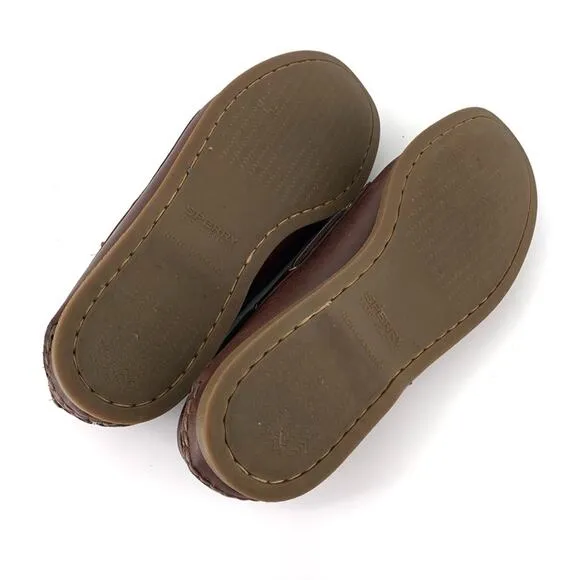 SPERRY Original 2-Eye Top-Sider Boat Loafer Amaretto Brown 11.5
