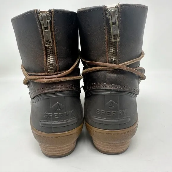 Sperry Saltwater Edge Sherpa Duck Boots