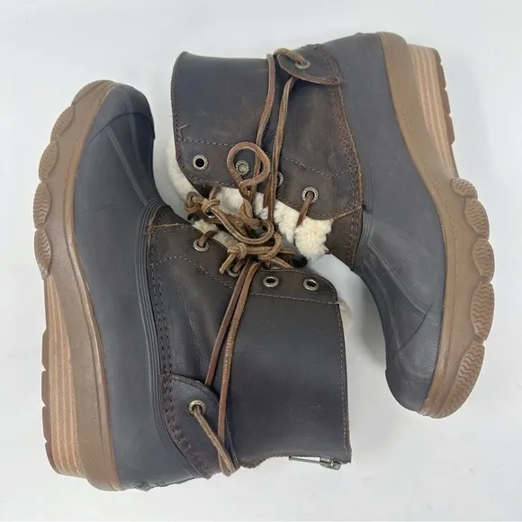 Sperry Saltwater Edge Sherpa Duck Boots