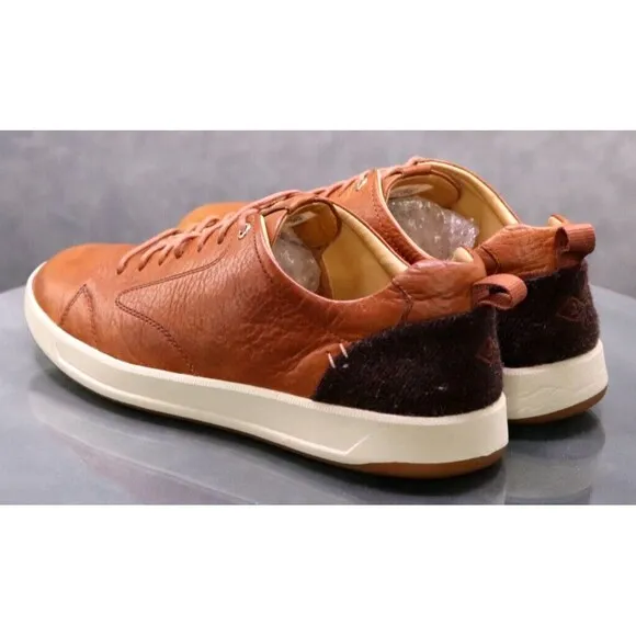 Sperry Top Sider Gold Cup Men's Sneakers Shoes Size 12 M Leather Tan