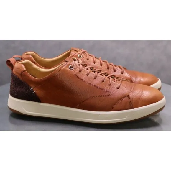 Sperry Top Sider Gold Cup Men's Sneakers Shoes Size 12 M Leather Tan