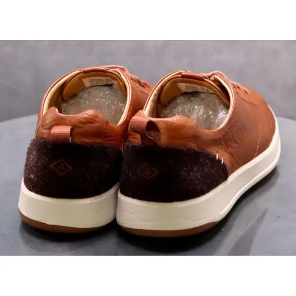 Sperry Top Sider Gold Cup Men's Sneakers Shoes Size 12 M Leather Tan