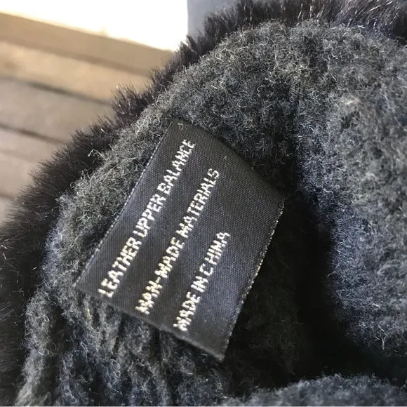 Sporto Black Suede Waterproof Winter Boots