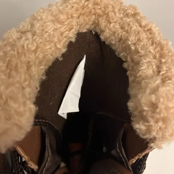 SPORTO NWT Duck Boots Waterproof Faux Fur Winter boots Women's Sz 7.5M