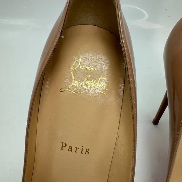 🌷❤️‍🔥SPRING SALE 🔥 FINAL PRICE🌷Christian Louboutin Fifi 100 Patent Pump 38.5