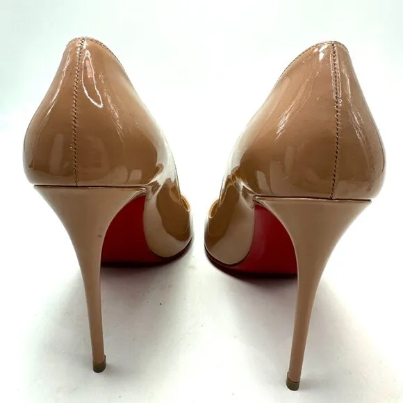 🌷❤️‍🔥SPRING SALE 🔥 FINAL PRICE🌷Christian Louboutin Fifi 100 Patent Pump 38.5