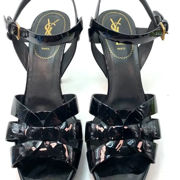 🌷❤️‍🔥SPRING SALE 🔥 FINAL PRICE🌷💥Saint Laurent Tribute Patent Sandal 39.5