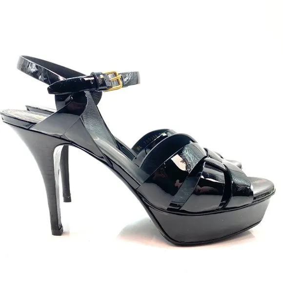 🌷❤️‍🔥SPRING SALE 🔥 FINAL PRICE🌷💥Saint Laurent Tribute Patent Sandal 39.5